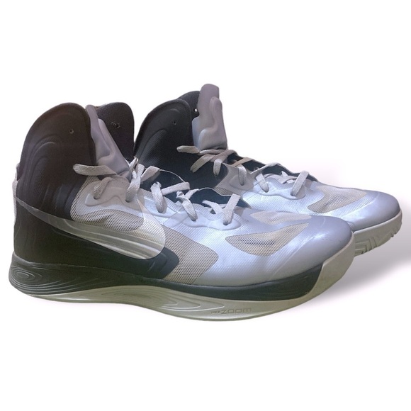 NIKE HYPERFUSE Hard to Find Mens Size 16 Grey Black Excellent Condition - Picture 9 of 13